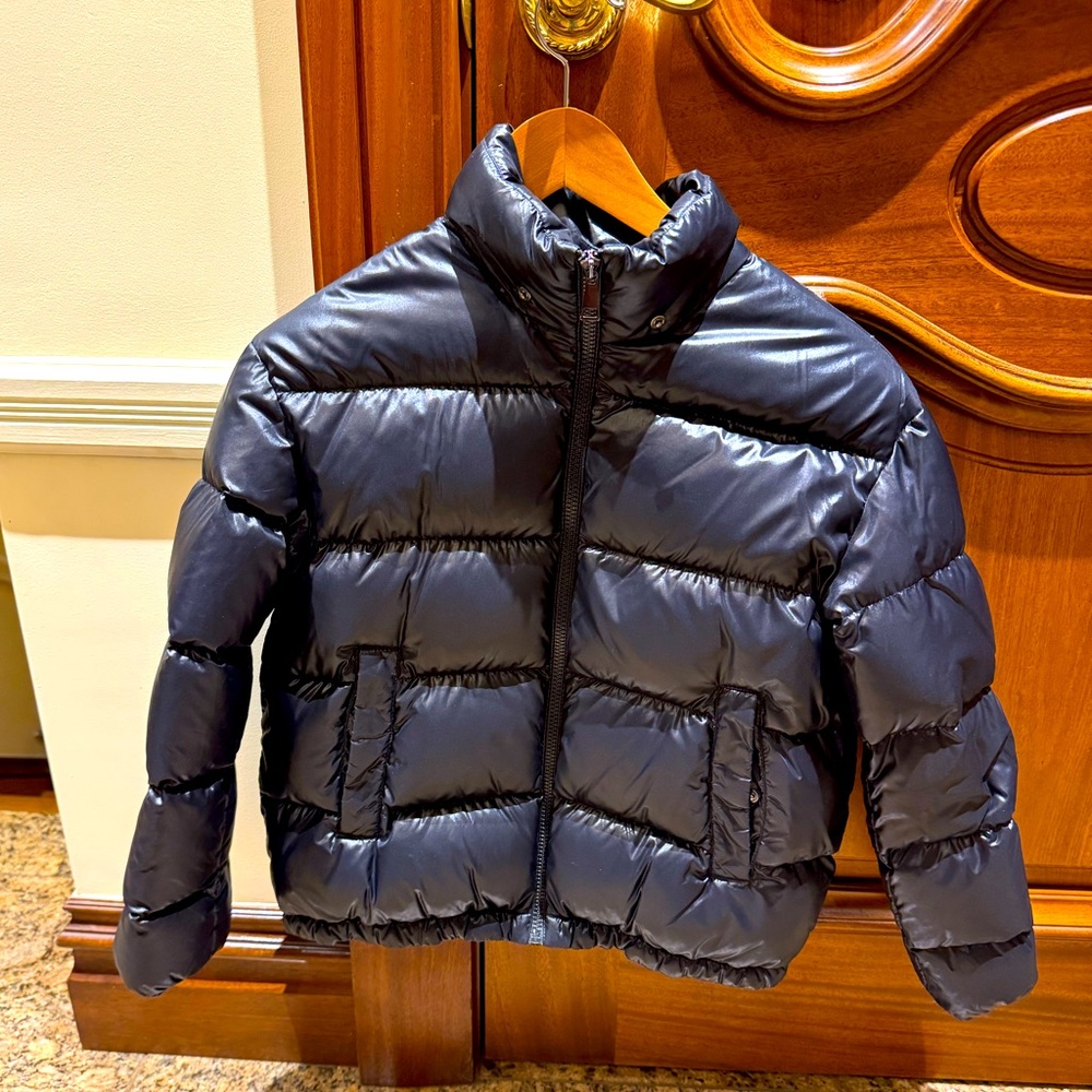 Kids Black Puffer Jacket - Moncler size 12
